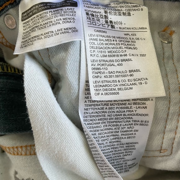 Men’s Levi’s jeans classic 511 slim straight - Picture 5 of 5